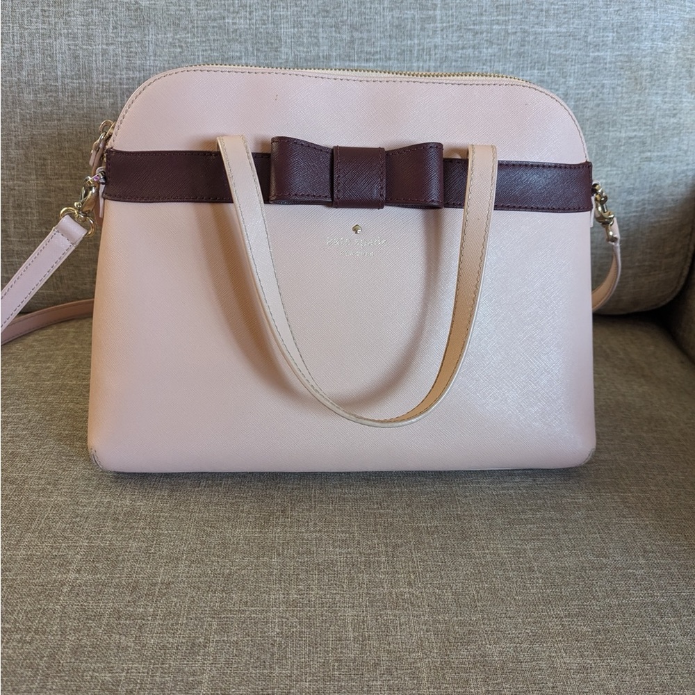 KATE SPADE Kirk Park Saffiano Julita Satchel
